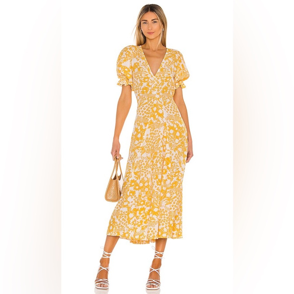 Faithfull the brand Maggie Midi Dress